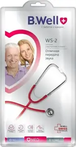 B.Well WS-2 Стетоскоп двухголовочный, 1 шт, в ассортименте фото 1