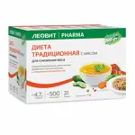 Леовит Худеем за неделю Традиционная диета с мясом кейс, набор, 1 шт. фото
