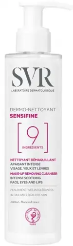 SVR Sensifine Уход очищающий, гель-крем, 200 мл, 1 шт. фото