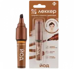 Леккер Йод Фломастер, 5%, раствор спиртовой, 5 мл, 1 шт. фото 2