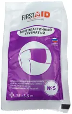 Ферстэйд Бинт эластичный трубчатый латексно-полиэфирный, размер №5, 1 шт, 15 см х 3.5 см фото