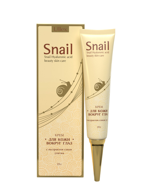 Ullex Snail Крем-гель для кожи вокруг глаз с экстрактом слизи улитки, крем, 25 г, 1 шт. фото
