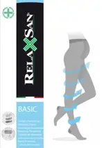 Relaxsan Maternity 140 den Колготки для беременных 1 класс компрессии, р. 3(L), 1 шт, телесного цвета, арт. 890 (18-22 mm Hg) фото