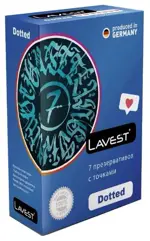 Lavest Dotted Презервативы, презервативы, 7 шт. фото