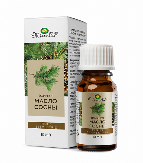 Mirrolla Масло эфирное Сосна, масло эфирное, 10 мл, 1 шт. фото