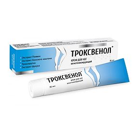 Троксвенол крем для ног, крем, 35 мл, 1 шт. фото