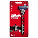 Gillette Mach3 Turbo Станок для бритья, 1 шт, с 2 сменными кассетами фото 2