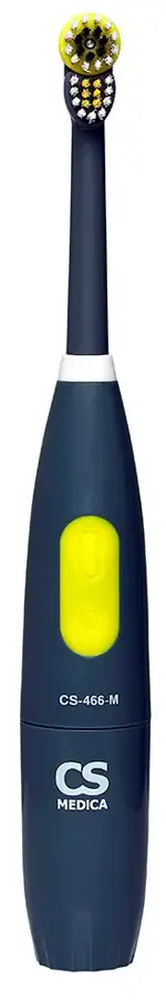 CS Medica CS-466-M, щетка зубная электрическая, 1 шт, черного цвета, 18 000 движ./мин фото