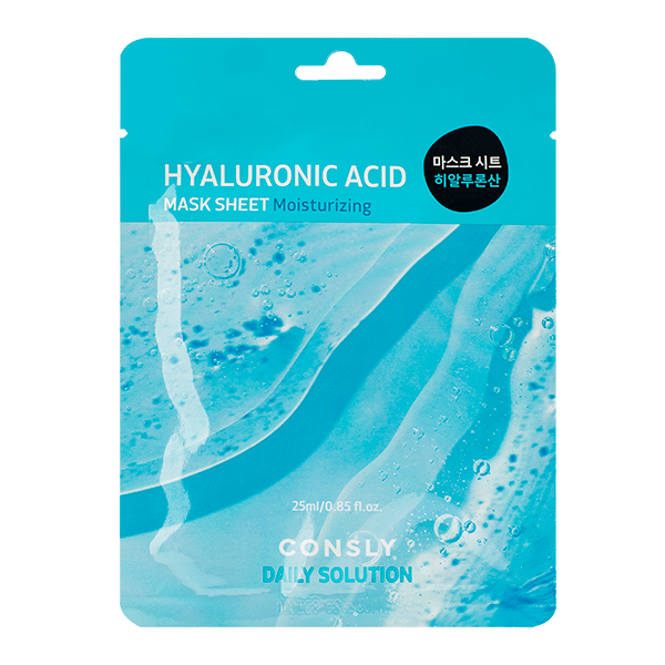 Consly маска тканевая для лица с гиалуроновой кислотой, маска для лица, 25 мл, 1 шт. фото