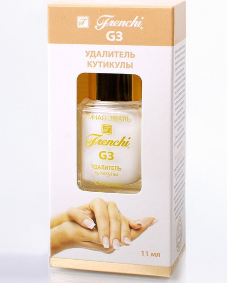 Frenchi G3 Удалитель кутикулы на акриловой основе, 11 мл, 1 шт. фото
