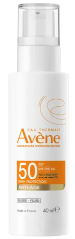 Avene солнцезащитный флюид антивозрастной SPF50, флюид, 40 мл, 1 шт. фото 
