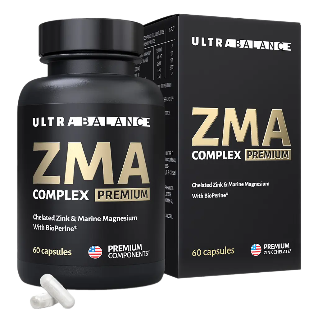 Ultrabalance Premium ZMA комплекс, капсулы, 60 шт. фото
