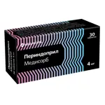 Периндоприл Медисорб, 4 мг, таблетки, 30 шт. фото