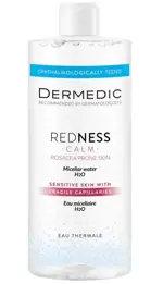 Дермедик Redness Micellar Water Calm H2O, вода мицеллярная, 500мл, 1 шт, для чувствительной кожи фото