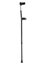 B.Well WR-321 Костыль-канадка с двойной регулировкой высоты, 1 шт, черный фото