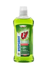 Фтородент Ополаскиватель для полости рта, раствор для полоскания полости рта, 475 мл, 1 шт, целебные травы, с фтором фото