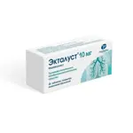 Экталуст, 10 мг, таблетки, покрытые пленочной оболочкой, 28 шт. фото