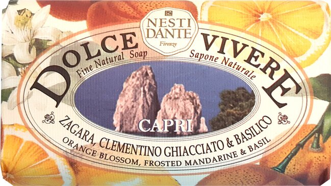 Nesti dante Мыло Капри, мыло, 250 г, 1 шт. фото