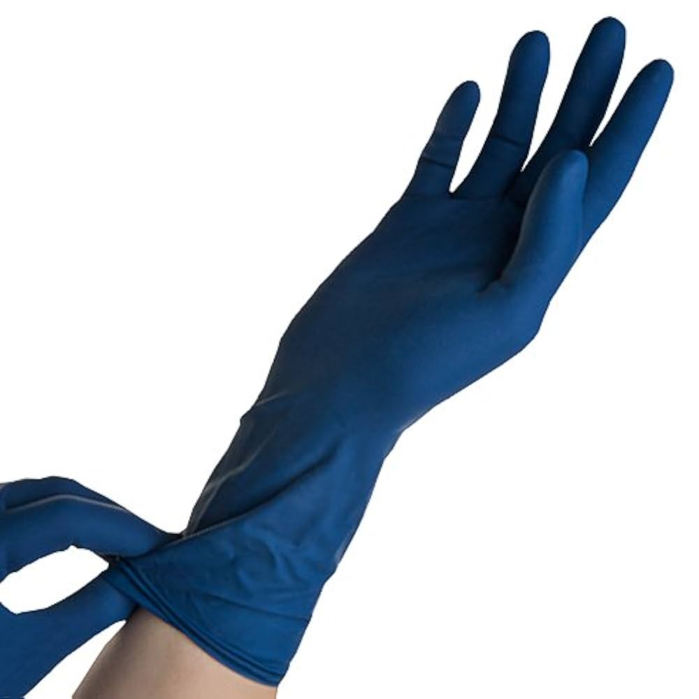 SFM High risk Перчатки смотровые латексные текстурированные особо прочные, Medium M (7-8), пара, 1 шт. фото