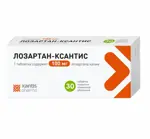 Лозартан-Ксантис, 100 мг, таблетки, покрытые пленочной оболочкой, 30 шт. фото