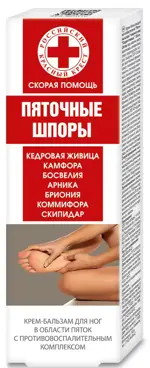 Скорая помощь Пяточные шпоры, крем-бальзам, 100 мл, 1 шт. фото