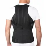 Крейт Корсет ортопедический грудопоясничный, рост 2, р. 4, 1 шт, черный, Б-504 Э 4 ребра жесткости фото