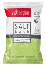Доктор Сольморей Соль для ванн йодобромная, 1000 г, 1 шт. фото