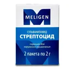 Стрептоцид, порошок для наружного применения, 2 г, 2 шт. фото