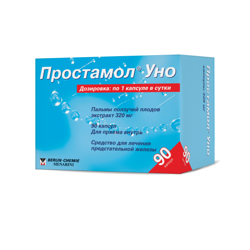 Простамол Уно, 320 мг, капсулы, 90 шт. фото