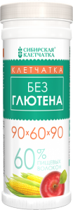Сибирская клетчатка безглютеновая 90х60х90, 200 г, 1 шт. фото