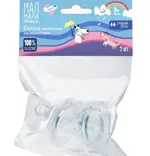 Мал Мала Меньше соска молочная силиконовая, соска молочная, 2 шт, средний поток, 3+ мес, арт. КК2014 фото