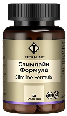 Tetralab Слимлайн формула, 900 мг, таблетки, 60 шт. фото