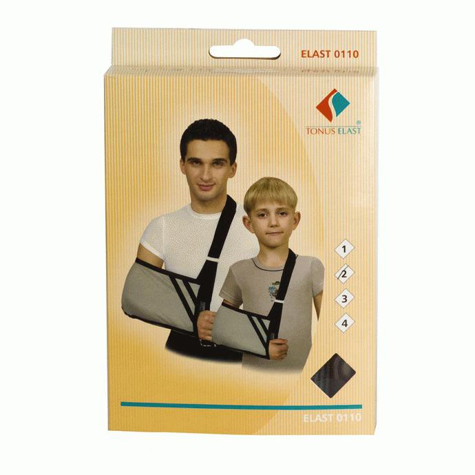 Tonus Elast Повязка медицинская поддерживающая для фиксации руки, повязка, 1 шт, мод 0110, размер 2 (30-38см) фото