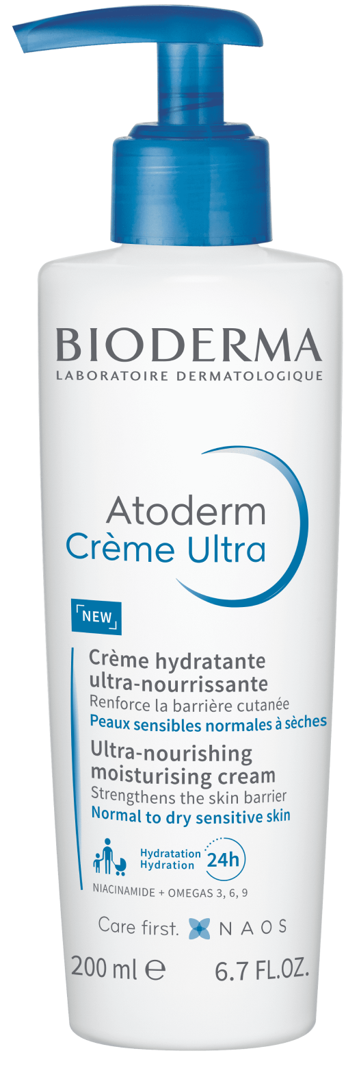 Bioderma Atoderm Ultra, крем для тела, 200 мл, 1 шт, помпа фото