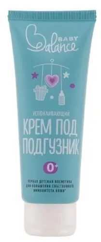 Baby balance Крем под подгузник успокаивающий, крем, 75 мл, 1 шт. фото
