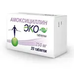 Амоксициллин Экобол, 250 мг, таблетки, 20 шт. фото 