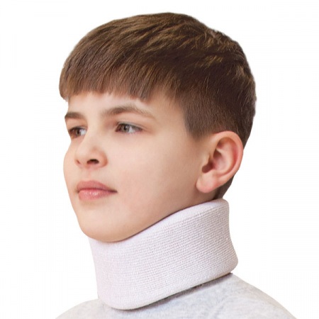 Крейт Бандаж для шейного отдела, р. 1, 1 шт, белый, арт. F-310, высота 5 см фото