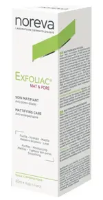 Noreva Exfoliac крем для лица матирующий поросуживающий, крем, 30 мл, 1 шт. фото 2