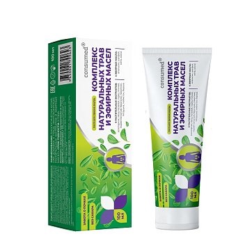 Консумед Фитопаста Комплекс трав и эфирных масел, паста, 100 мл, 1 шт. фото