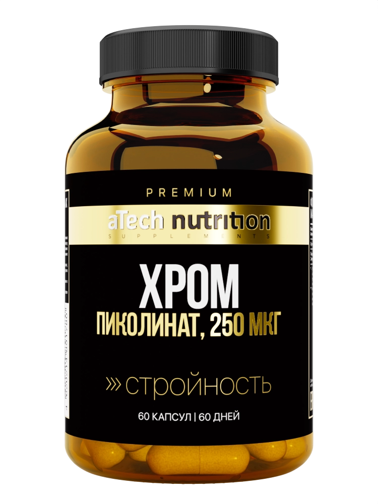 Atech nutrition premium Пиколинат хрома, капсулы, 60 шт. фото
