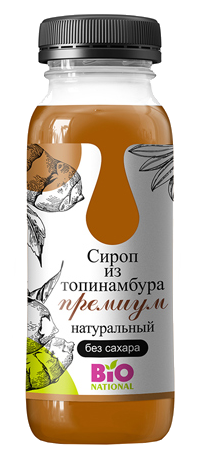 Bionational Сироп Топинамбура натуральный, сироп, 250 мл, 1 шт. фото