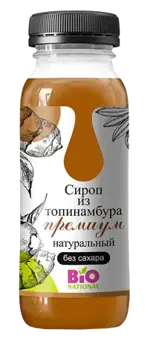 Bionational Сироп Топинамбура натуральный, сироп, 250 мл, 1 шт. фото