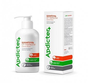 Apdicter+ Шампунь от перхоти, шампунь, 250 мл, 1 шт. фото