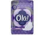 Ola! Ultra Night Прокладки Шелковистая поверхность, прокладки гигиенические, 7 шт, ультратонкие фото