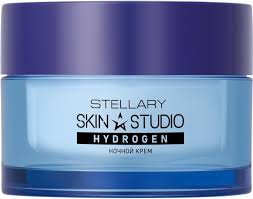Stellary skin studio hydrogen крем для лица ночной увлажняющий, крем для лица, 50 мл, 1 шт. фото