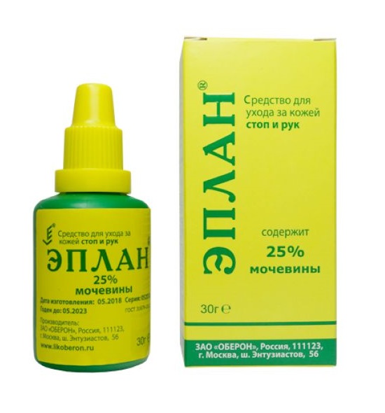 Эплан 25% мочевины средство для ухода за кожей стоп и рук, 30 г, 1 шт. фото