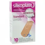 Silkoplast Standard Пластырь с содержанием серебра, пластырь медицинский, 10 шт. фото 