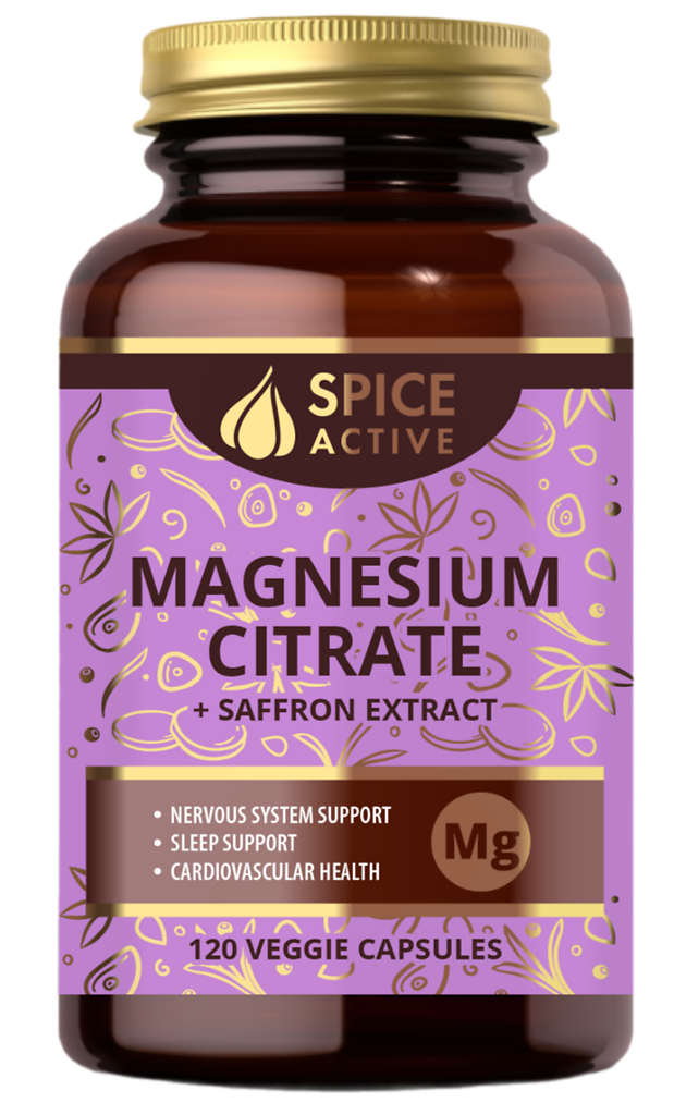 Spice Active Магний цитрат с экстрактом шафрана, капсулы, 60 шт. фото
