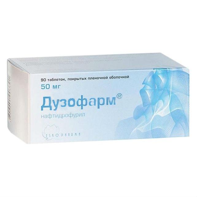 Дузофарм, 50 мг, таблетки, покрытые пленочной оболочкой, 90 шт. фото