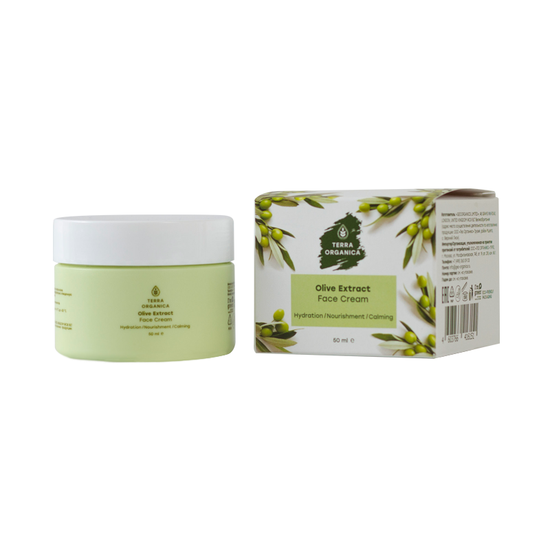 Terra Organica Крем для лица Олива, 50 мл, 1 шт. фото